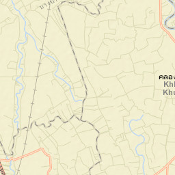 Amphoe Khlong Khuean Street Map