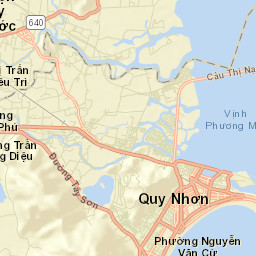 Qui Nhon Street Map