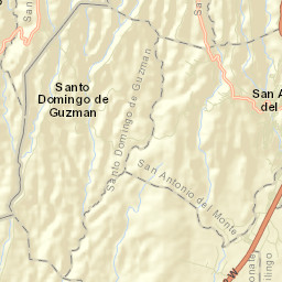 San Antonio del Monte Street Map