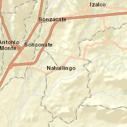 Izalco Street Map