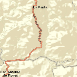 La Venta Street Map