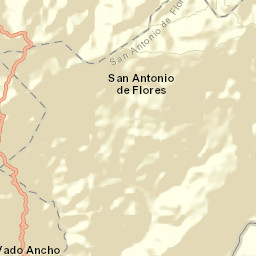 San Antonio de Flores Street Map