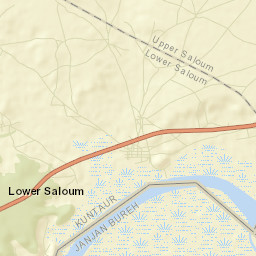 Lower Saloum Street Map