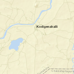 Kodigenahalli Street Map