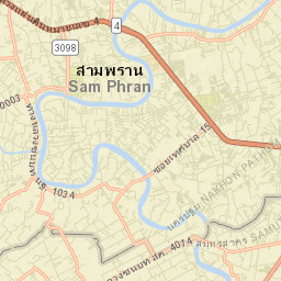 Sam Phran Street Map