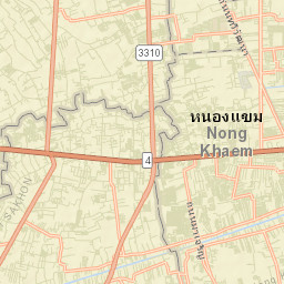 Nong Khaem Street Map