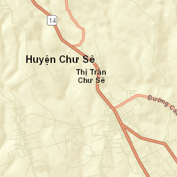 Huyện Chư Sê Street Map