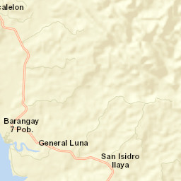 General Luna Street Map