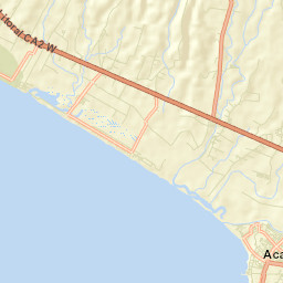 Acajutla Street Map