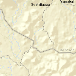 Guatajiagua Street Map