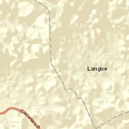 Langue Street Map
