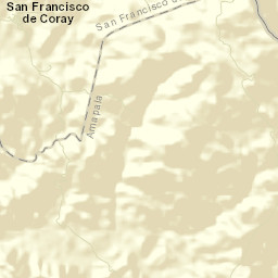 San Francisco de Coray Street Map