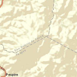 San Antonio de Flores Street Map