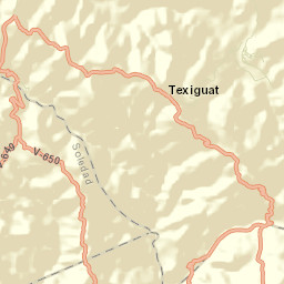 Municipio de Texiguat Street Map