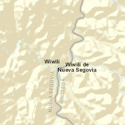 Wiwilí Street Map