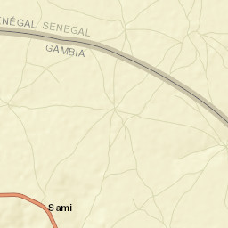 Sami District Street Map
