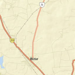 Birur Street Map