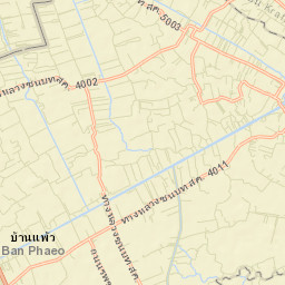 Amphoe Ban Phaeo Street Map