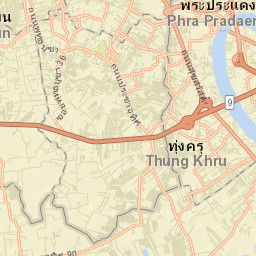 Thung khru Street Map