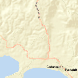 Catanauan Street Map