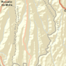 Rosario de Mora Street Map