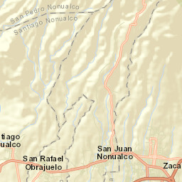 Zacatecoluca Street Map
