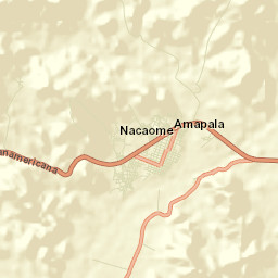 Nacaome Street Map