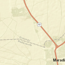 Maradi Street Map