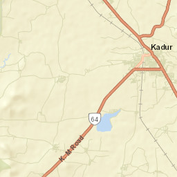 Kadur Street Map