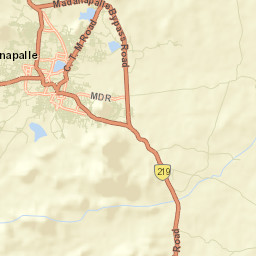 Madanapalle Street Map
