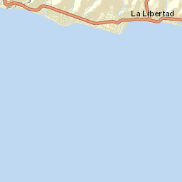 La Libertad Street Map