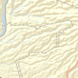 San Agustín Street Map
