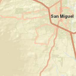 San Miguel Street Map