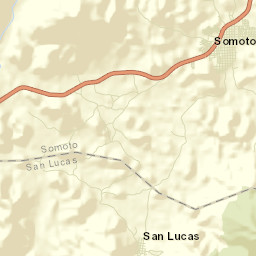 San Lucas Street Map
