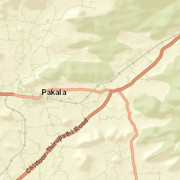 Pakala Street Map