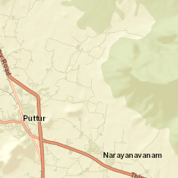 Puttur Street Map