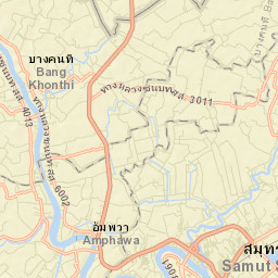 Samut Songkhram Street Map