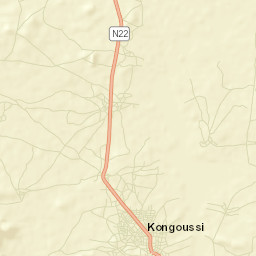 Kongoussi Street Map