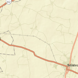 Srinivaspur Street Map