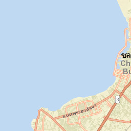 Chon Buri Street Map