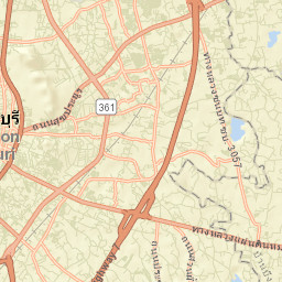 Mueang Chonburi District Street Map