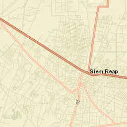 Siem Reap Street Map