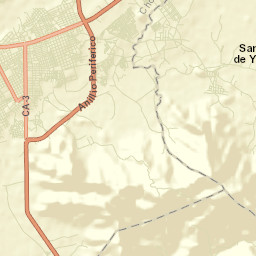 Santa Ana de Yusguare Street Map
