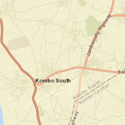 Kombo South District Street Map