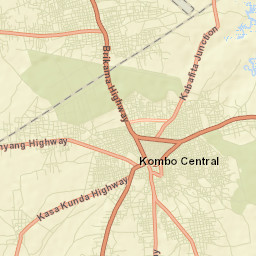Kombo Central District Street Map