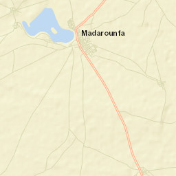Madarounfa Street Map