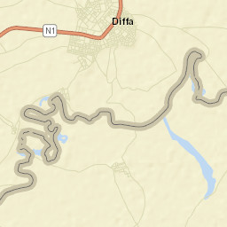Diffa Street Map