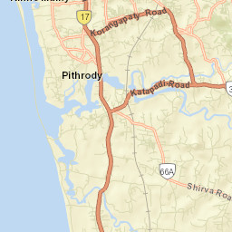 Pangala Street Map