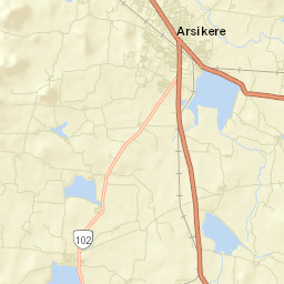 Arsikere Street Map