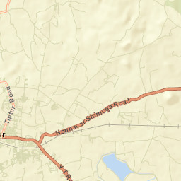 Tiptur Street Map